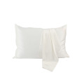 White Color Hair Care Bedding Natural Silk Pillowcase